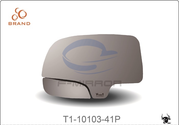 TORO1 TWO-AXIS MIRROR GLASS W/PLATE, VERSION 3 OE STYLE  FITTING