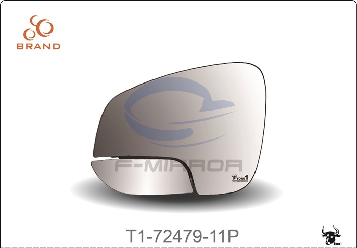 TORO1 TWO-AXIS VERSION 3
MIRROR GLASS W/PLATE,OE STYLE FITTING